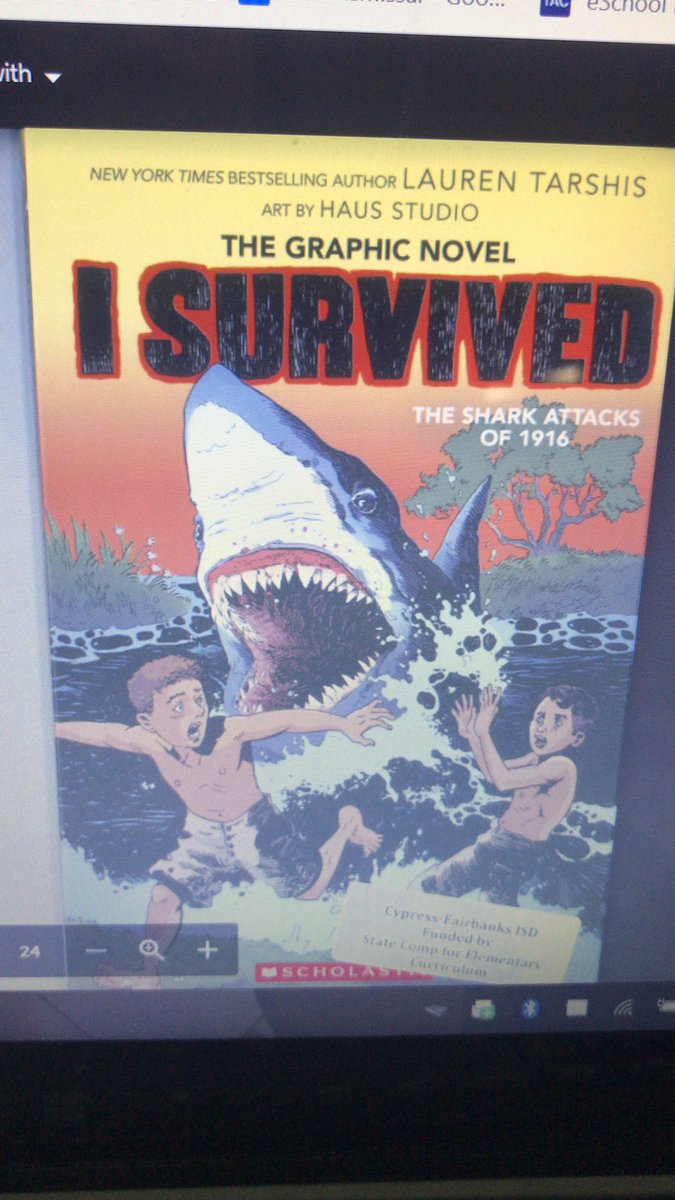 soliz_mrs's tweet photo. Here’s a book I need for my classroom! It combines two things my students love...graphic novels and the I Survived series!! @CFISD_ELAR2_5 #Team4th #connecttoliteracy @CFISDWalker https://t.co/kWm0bdsjiK
