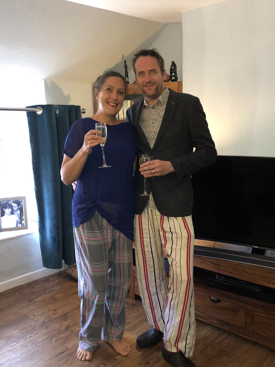 Anyone else in pj bottoms 🤣 Very refreshing not having to get the spandex out! Ready and excited for the Visit England Awards for Excellence... good luck to everyone tonight🤞#VEAwards2020 #3hsbb