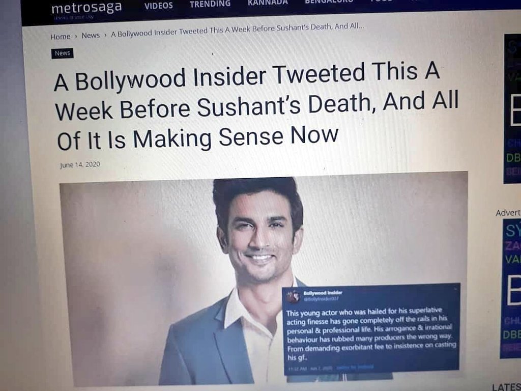 vskutwal5's tweet image. Coincidence no!
C it was planned,started defaming him before his death so one questions his death😤
Fuck off bollywood insider,you bustard
C it was planned, started defaming him before his death so one question his death
We want justice!
#SCApproveCBIForSSR
#SCMonitoredCBIForSSR