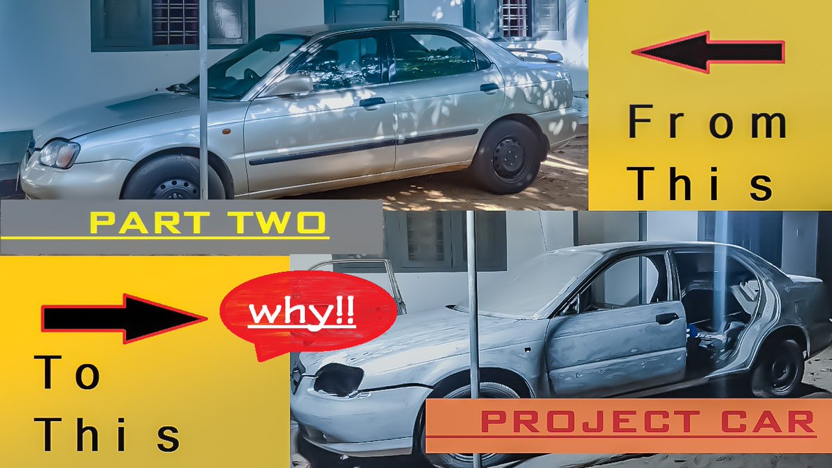 Can you really rebuild your car in the backyard !
what is my purpose !
youtu.be/T4xzpMFaj2Y

#PROJECTCAR #backyardbuild #car #rebuild #cheap #salvage #research