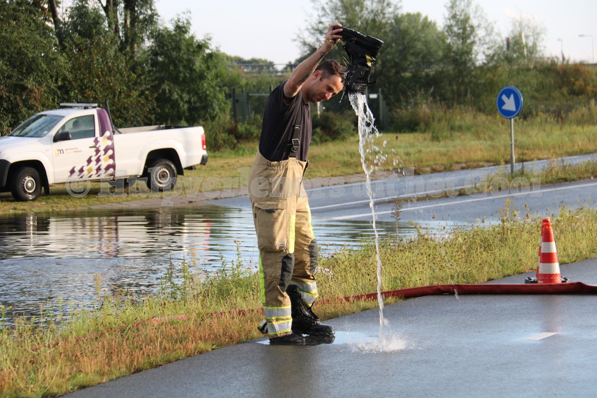 Melding brandweer Weesperweg Muiden