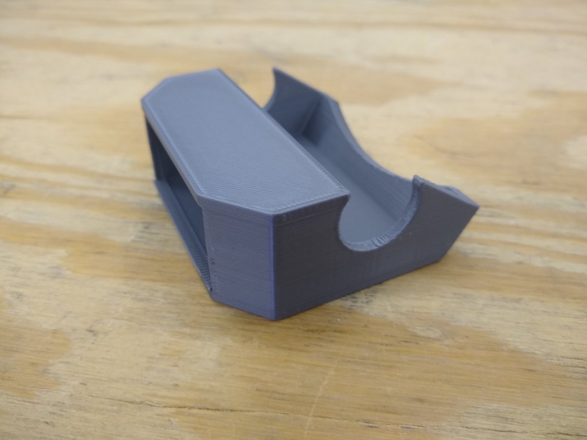 Thanks to <a href="/GSP_KnoxCo_TN/">Great Schools Partnership</a>, finalizing the design to help @southdoyleband students stay protected from covid-19.  Robotics student designed and prototyped a wind protector for flutists to redirect their breathe out. @SDCherokee #soknostem