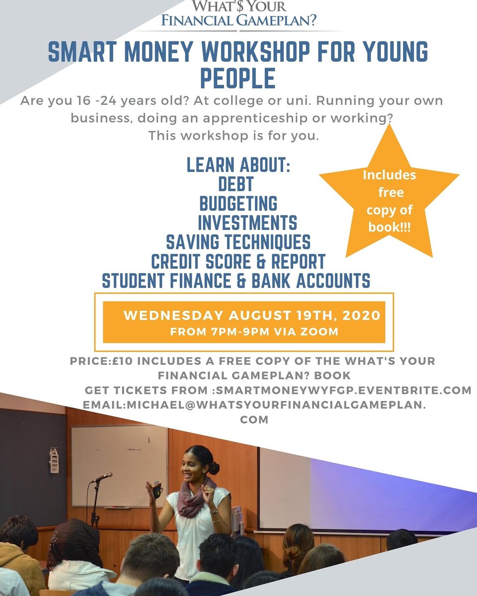 Hiddenmanmusic's tweet photo. Two days left till the Smart Money workshop. You can still grab tickets from the link below. #hiddenmanmusic #nealaokuromade #whatsyourfinancialgameplan #savings #investments #budgeting https://t.co/fQQTdcEASf https://t.co/sy9Y7CbWV4