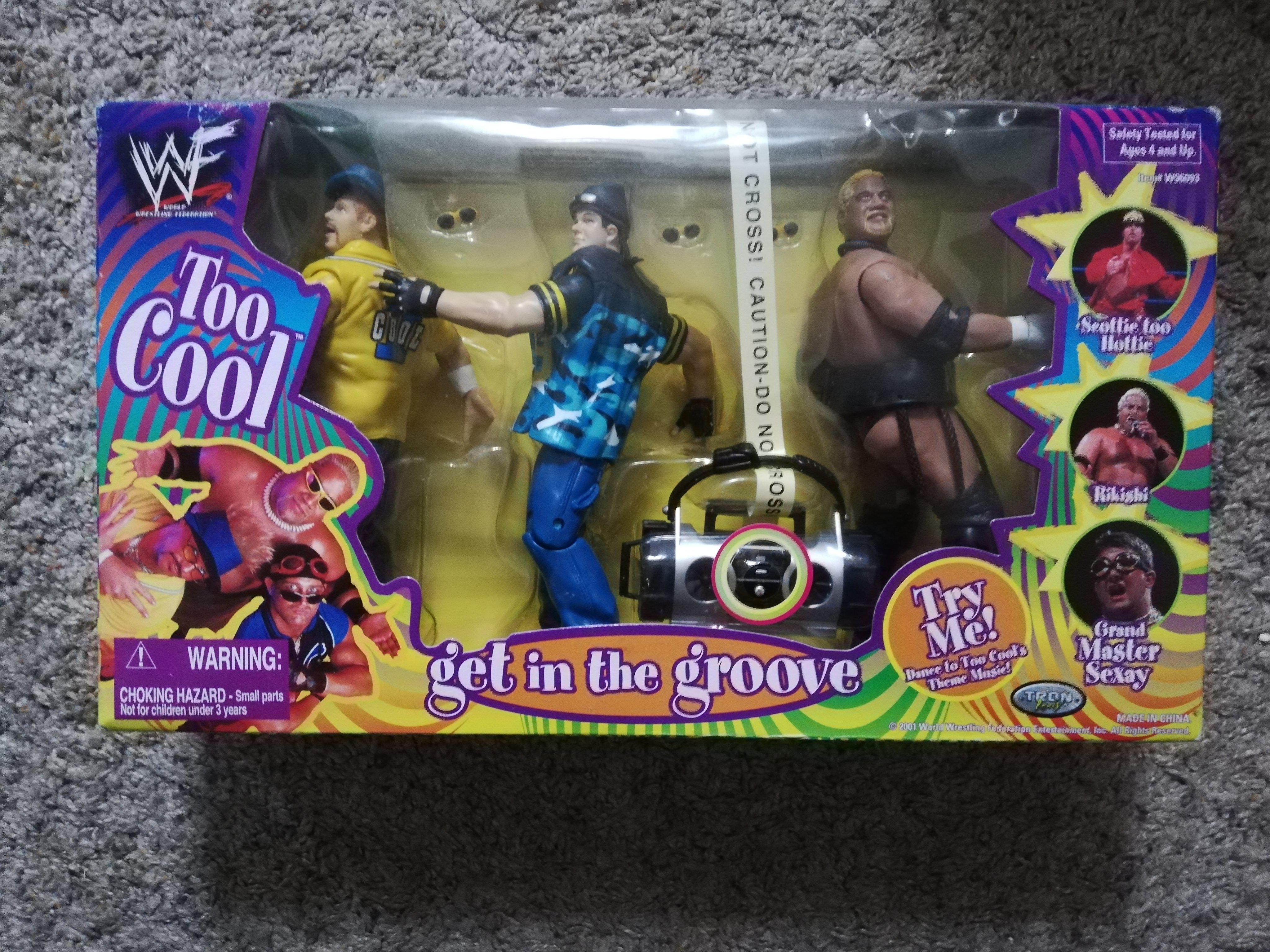 For the Love of Wrestling on X It s merchmonday Share some wrestling merch in your collection. From wrestling figures autographs memorabilia or any other items Here is my WWE Trio box of