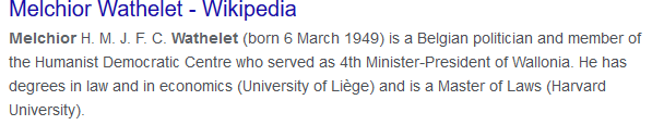 Meanwhile, the man who had returned Dutroux to society, Justice Minister Melchior Wathelet, was rewarded with a prestigious appointment to serve as a judge at the European Court of Justice at The Hague.