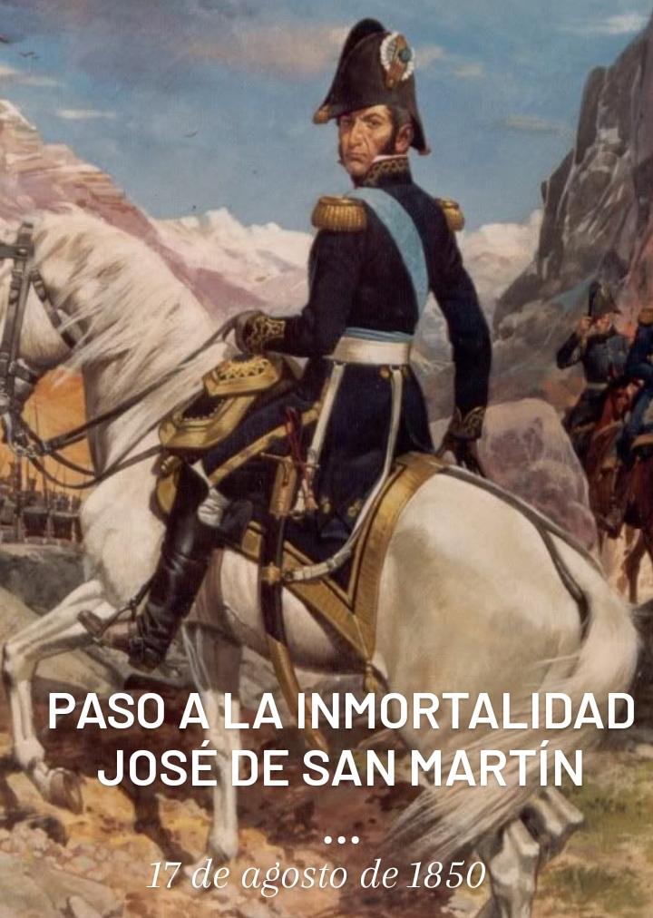 HijxsDel55's tweet photo. 17A 🇦🇷
Paso a la inmortalidad José de San Martín.

"Cuando la Patria está en peligro todo está permitido, excepto no defenderla". 

#QuedateEnCasa🏡 
#JoseDeSanMartin https://t.co/wNDW7IAyG3