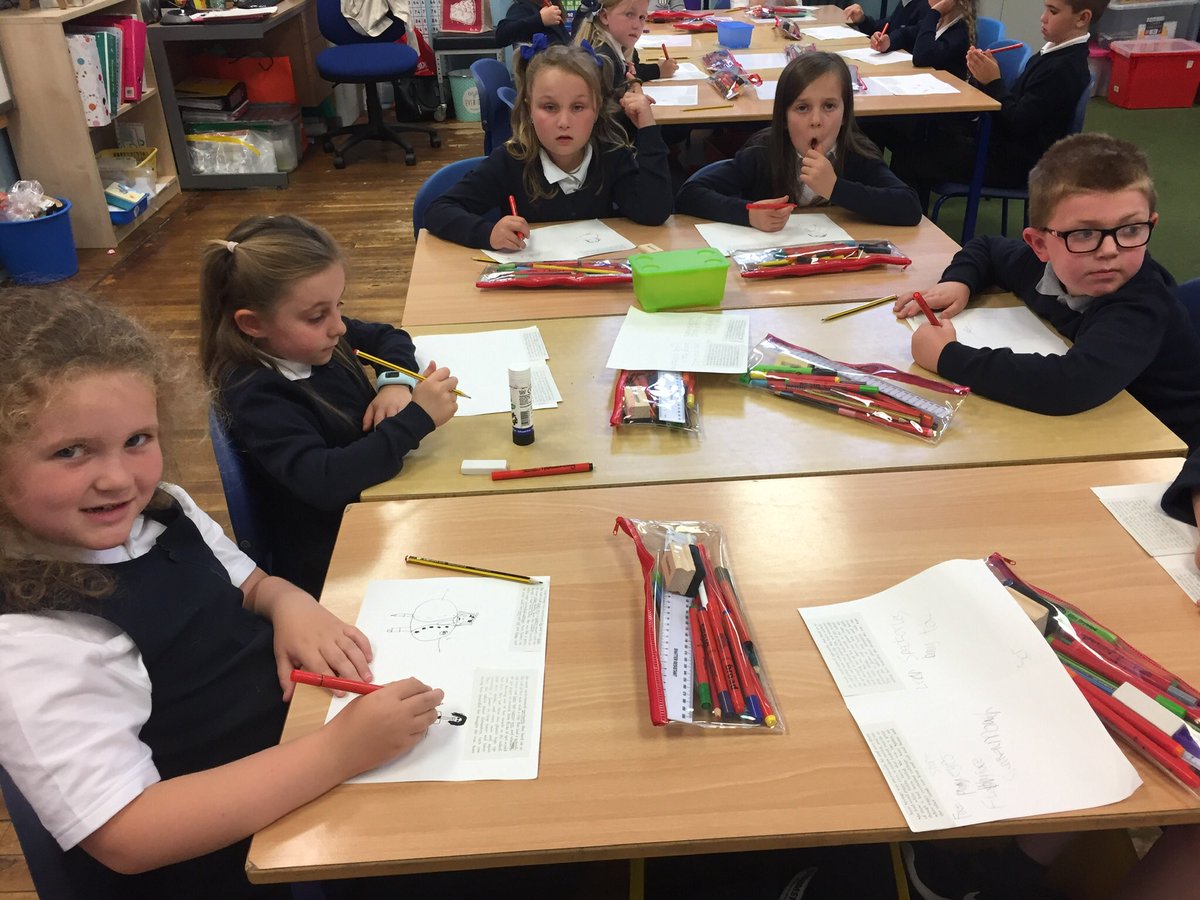 MrsMorrisonLVPS's tweet photo. Using an extract of character description from the novel James and the Giant Peach we drew and labelled our own illustrations. We then compared our work with the book. I was very impressed with how accurate our drawing were.๐#LVPSLiteracy #thinkingreader https://t.co/mTJ4VqV6Wm