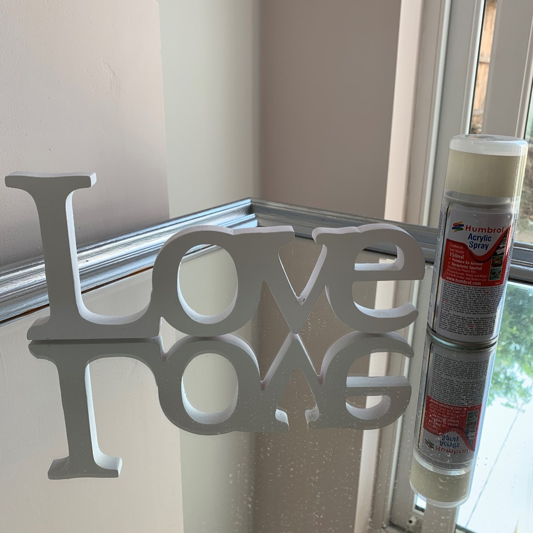 We love that our aerosol sprays make the world a lovelier place when you get creative! #creative #spraying #paint #colour #crafts #refurbish