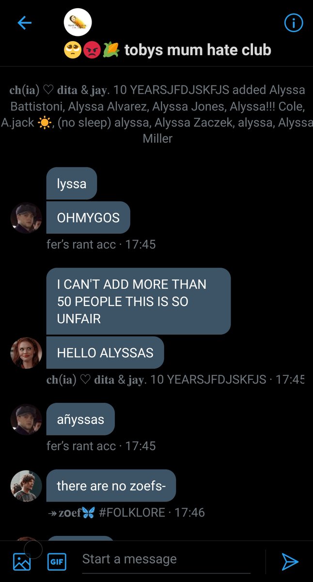 SHE ADDED 20 ALYSSAS