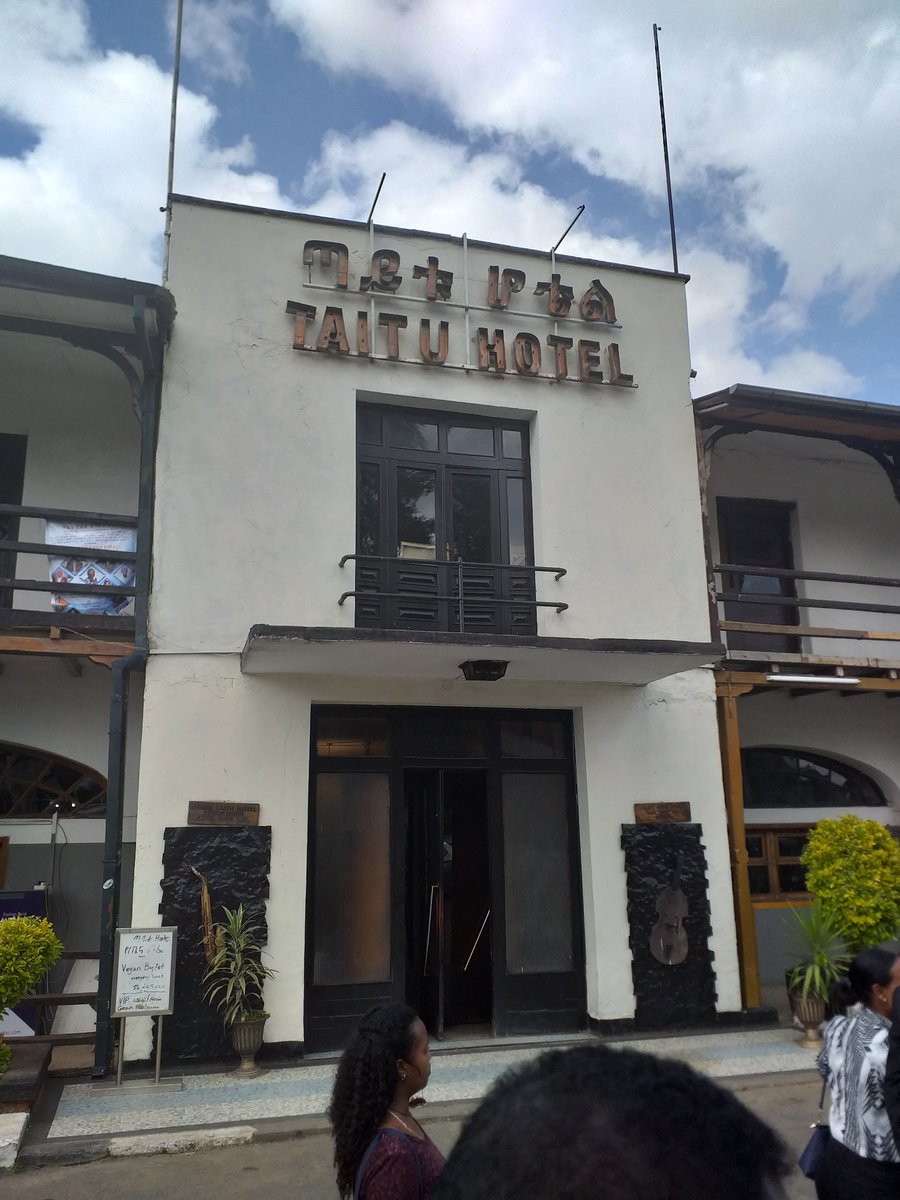 9.  The First HotelThe Itegue Taitu Hotel(እቴ ጌጣይቱ) is a first hotel in AddisAbaba, Ethiopia. The Taitu Hotel was built in 1905/1906 (1898 in the Eth).