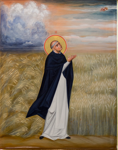 Two further legends describe famines. In the first, he is said to have prayed for a miracle after the town of Kościelec's crops were destroyed by a sudden storm. When the crops grew back he was thanked by the townsfolk with a plate of pierogi filled with the miraculous harvest.