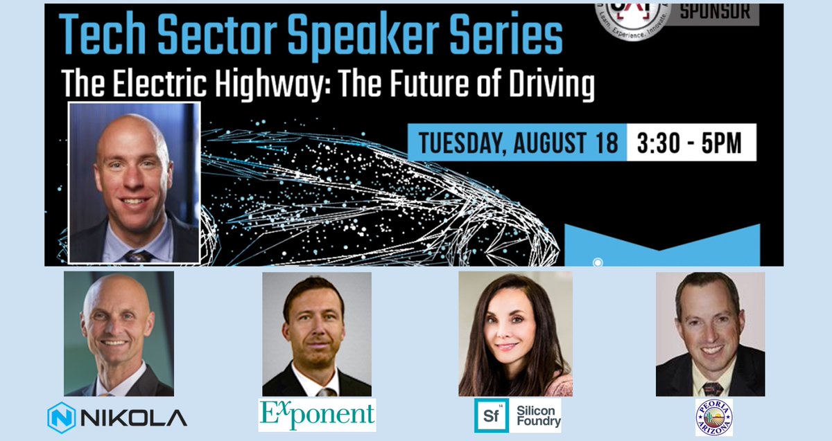 AzSmartCities's tweet image. Join @NikolaMotor&apos;s VP Andrew Christian &amp;amp; @AzCommerce&apos;s VP &amp;amp; #SmartPlanet Guru @DominicPapa Tomorrow for an amazing exchange hosted by the @AzTechCouncil REG: tinyurl.com/y66vtfk5 Thx @SandraWatsonAZ @NikolaTrevor @SZylstra #AzMeansBiz #AzAwesome #Sustainability #USDC20