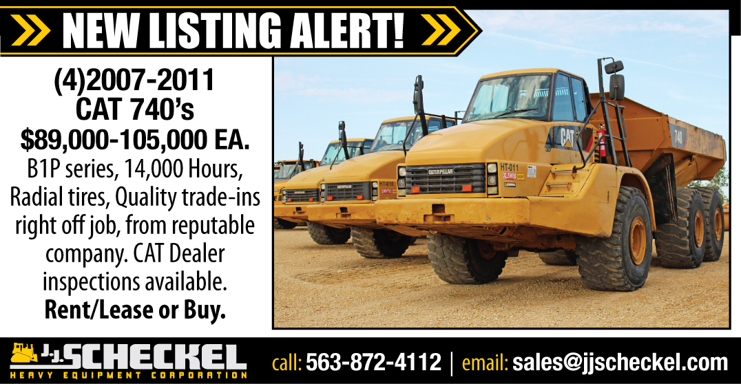 JJScheckel's tweet photo. Just in, give us a call at 563-872-4112, or email for more information.
#haultruck #cat740 #heavyequipment #usedequipment #equipmenttherightway #jjscheckel #dirtwork #dirtlife #construction #caterpillar #usedcat https://t.co/XuZebgS7MC