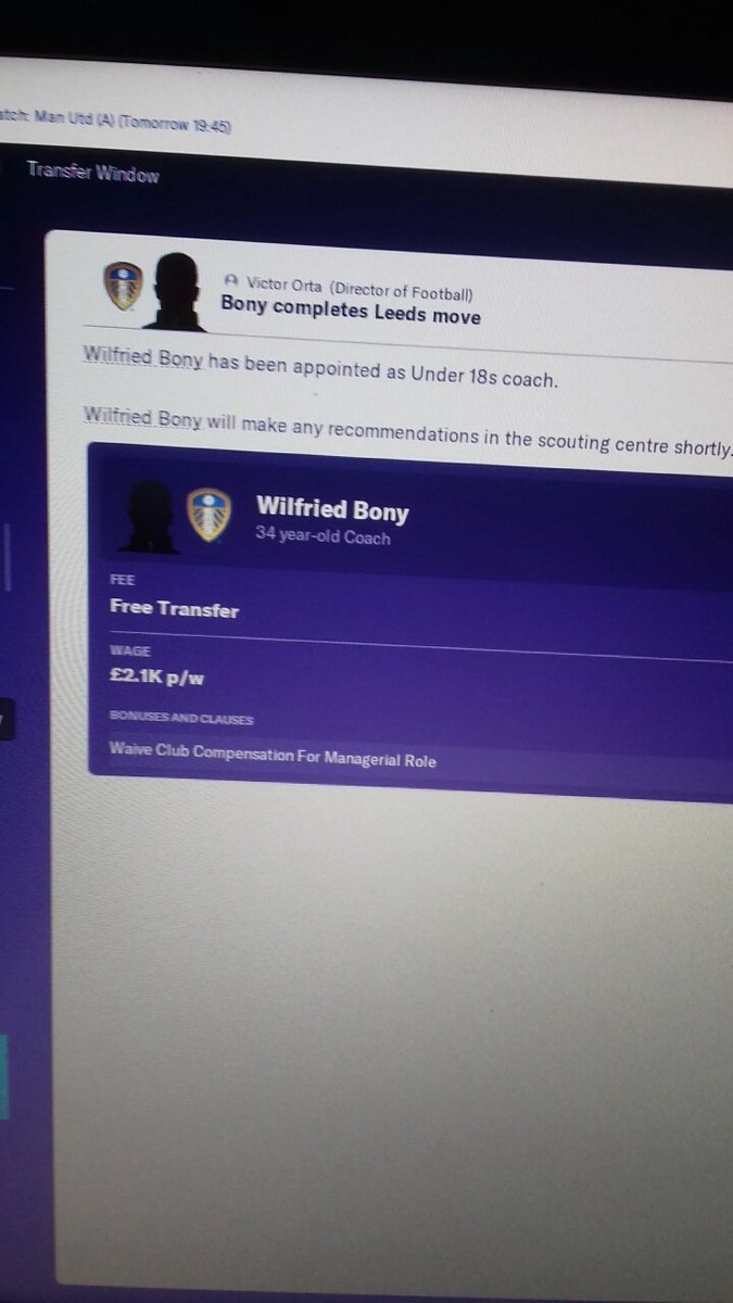 cormacmcfc's tweet photo. Welcome to the club #bonyisback https://t.co/LFJLzPgnxX