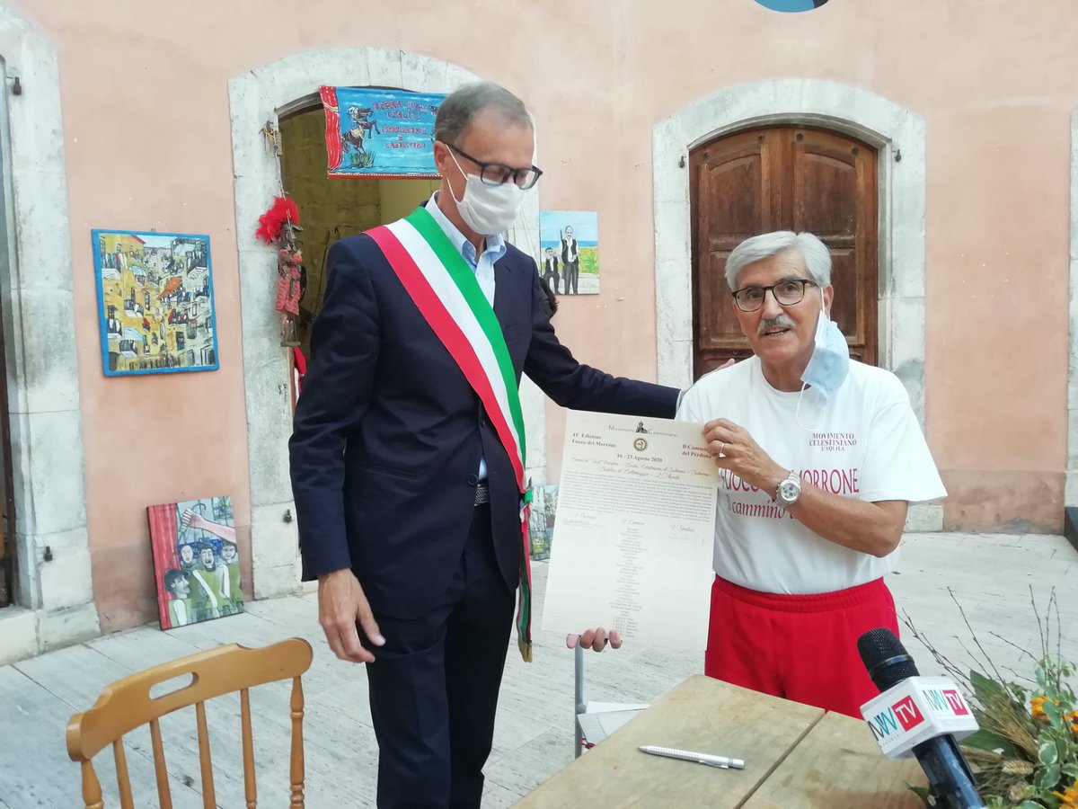 AgtAlesii's tweet photo. #perdonanza726 #unescoich #sulmona https://t.co/ozF8ESiYX7