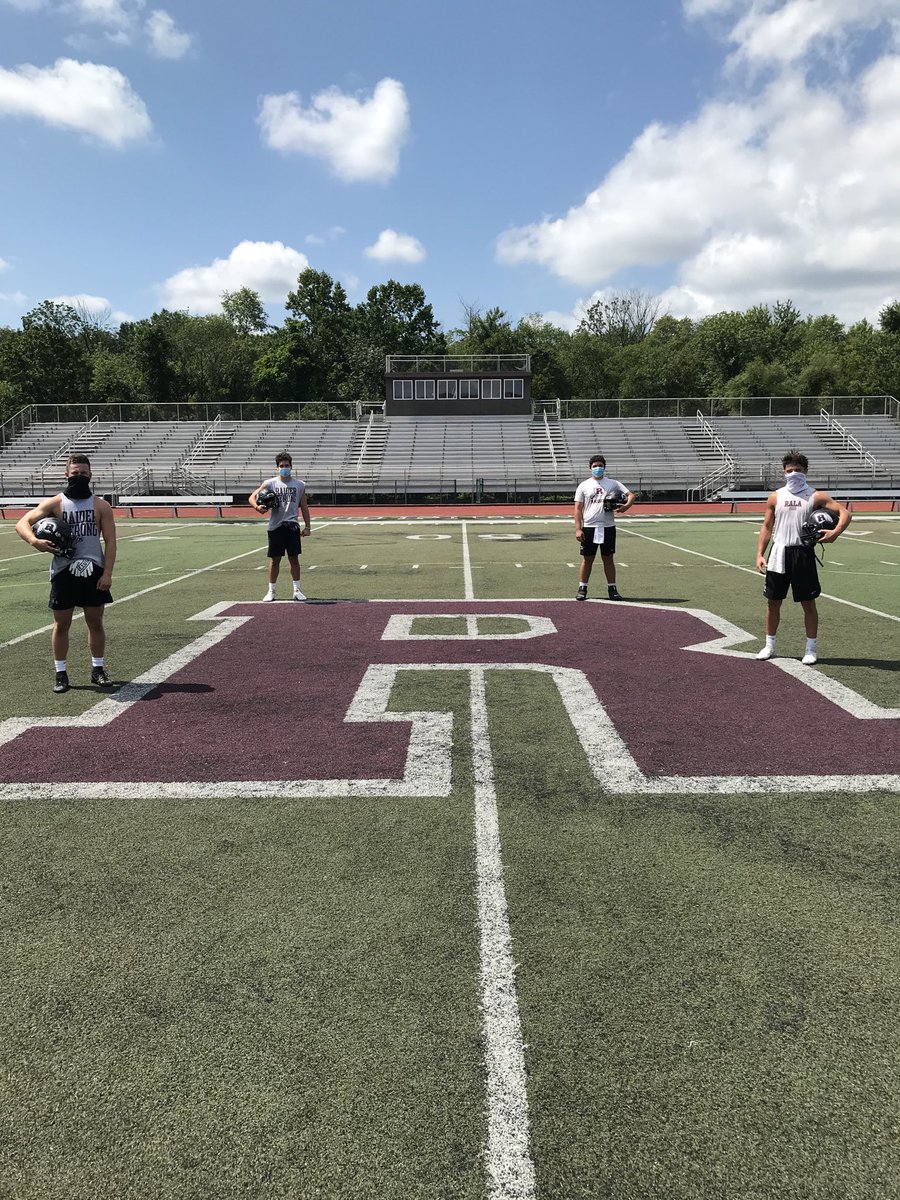 CoachRyanRHS's tweet photo. Radnor Football 2020
Captains                                       Scott Belveal, Reece Evans,
Duncan McDermott and Mark McKeon https://t.co/3nDIyFJjh2