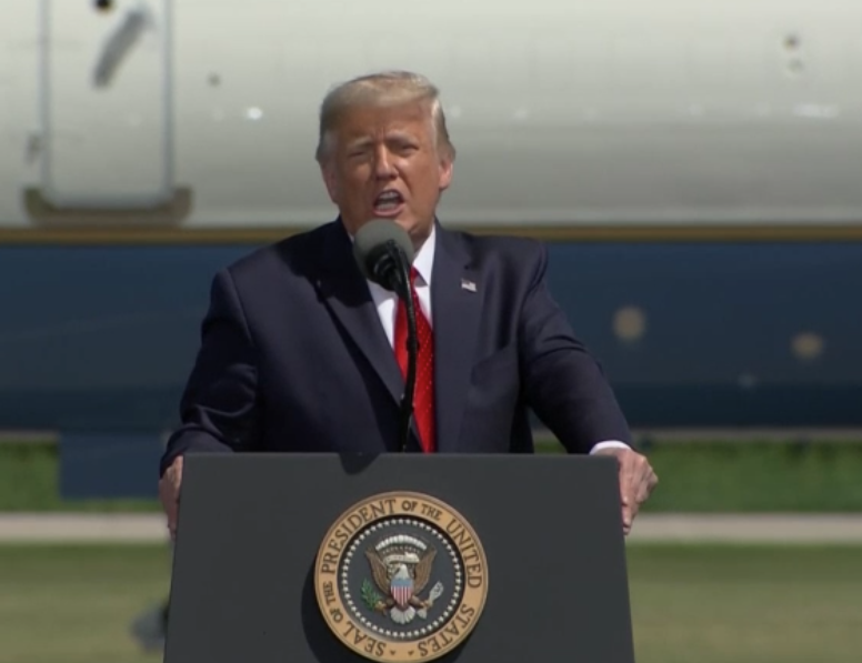 "If we win Minnesota, it is over," says  @POTUS of  #Election2020.