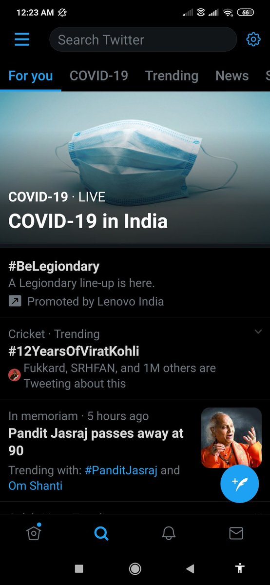 SrikanthSriNtr1's tweet photo. 1 million tweets done ✅

#12YearsOfViratKohli https://t.co/W846GTNVmu