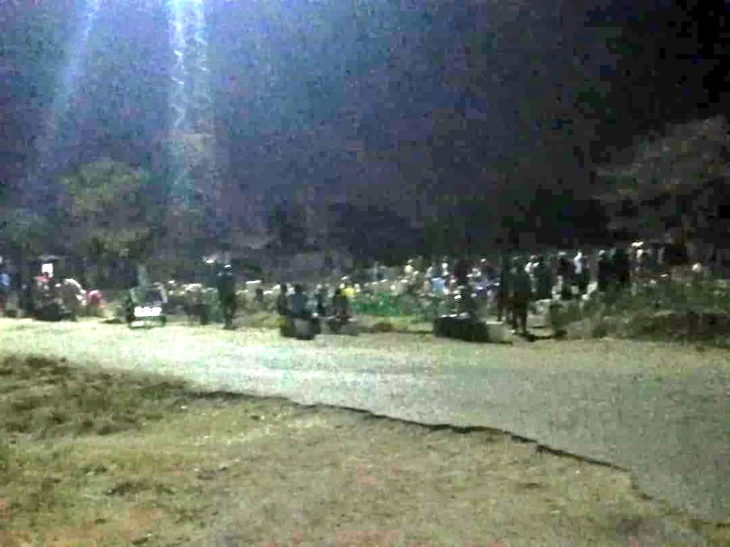byopra's tweet photo. Its 21:00hrs and residents in Magwegwe are still outside in a queue awaiting their turn to use the borehole. #ByoWaterCrisis https://t.co/EEUyxk0XGp