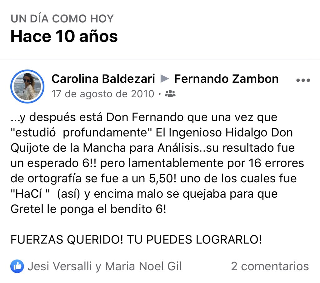No podía dejar pasar esta joyita del cajón de los recuerdos <a href="/CaroBaldezari_/">Caro</a>  😂😂😂