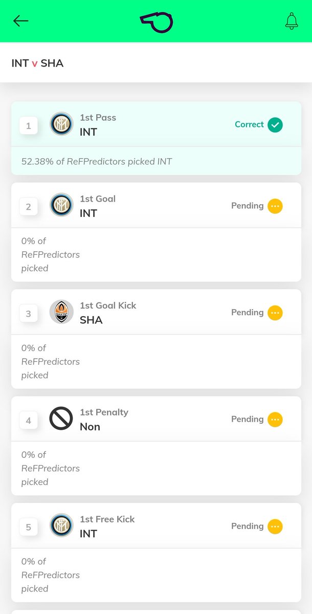 ReFSocialapp's tweet photo. Follow the #InterShakhtar live scoring 👀 as it happens in realtime with #ReFLive 

👆🏾 Menu
👉🏾 My Games
👉🏾 Live
👉🏾 #INTSHK ReFLive 

Got it?
https://t.co/BVGB6rklJG https://t.co/uSZq7NT0MF