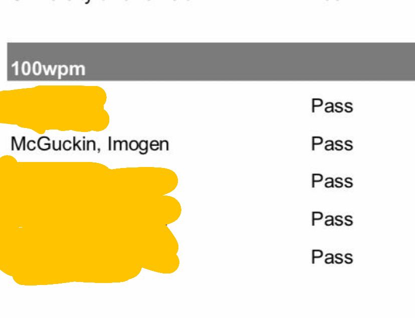 imogen_mcguckin's tweet image. Some personal news:

I passed my 100wpm shorthand! 😃

#journalism #NCTJ #Cardifftrained