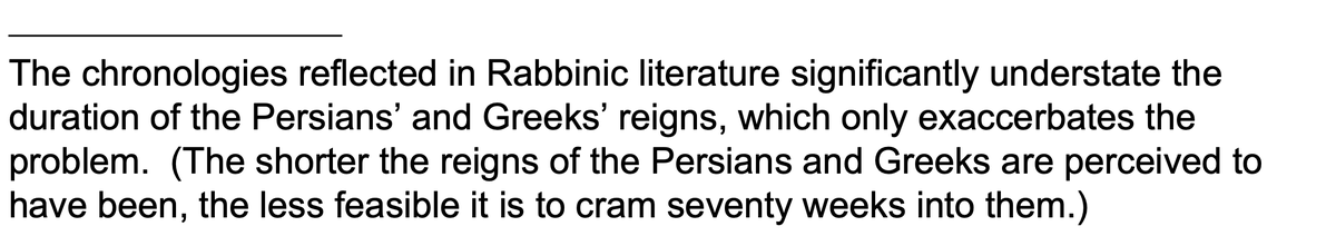 As such, the MH’s exegetical difficulties seem to stem from a common problem; specifically, its (hypothesised) end date seems much too early.