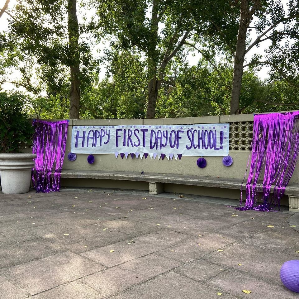 Happy First Day of School! We’ve decorated Piedmont Park purple, so come down and take your first day of school pics. And be sure to tag <a href="/PiedmontEdFn/">PEF</a>  so we can share the excitement. #piedmontproud