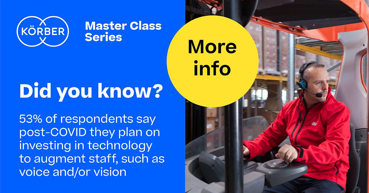 Did you know?

That 53% of respondents say post-COVID they plan on investing in technology to augment staff, such as voice and or vision.

For more information on topics such as #LaborChallenges, check out our webinar series on-demand! Learn More: highju.mp/2E5Hvrw