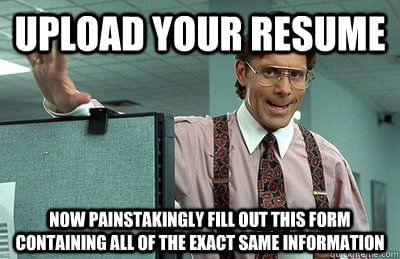 SolerityInc's tweet photo. Tired of filling out long job applications? Skip it! Tell us about yourself and speak with a PSS Recruiter! Your dream job is just a few clicks away: https://t.co/DbKHNPwc0R #MemeMonday #hiring #clearedprofessionals #clearedjobs #federaljobs #IT #tssci https://t.co/ar17UnUhm8