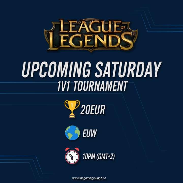 TGLBattles's tweet photo. Ladies and Gentleman!
Who's ready for another exciting tournament?! 🏆 

No entry fee! 

Winner takes 20€ 🏆 

Only 8 contestants will make the cut so don't hesitate and may the best win! 🥇 

#LeagueOfLegends #1v1 #tournament #Contest #free  #SmallStreamersConnect #spideyrt https://t.co/fFxaKXC5y0