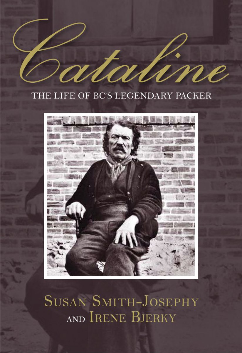 booksinbc's tweet photo. #Cataline: Uncovering the Life of BC’s Legendary Packer by Susan Smith-Josephy and Irene Bjerky "is full of fascinating moments and presents a story of BC that has been largely hidden for a century and a half." #BookReview: https://t.co/s3L5CTto0i @caitlinpress @BCHistoryFed https://t.co/em6en8eQC8
