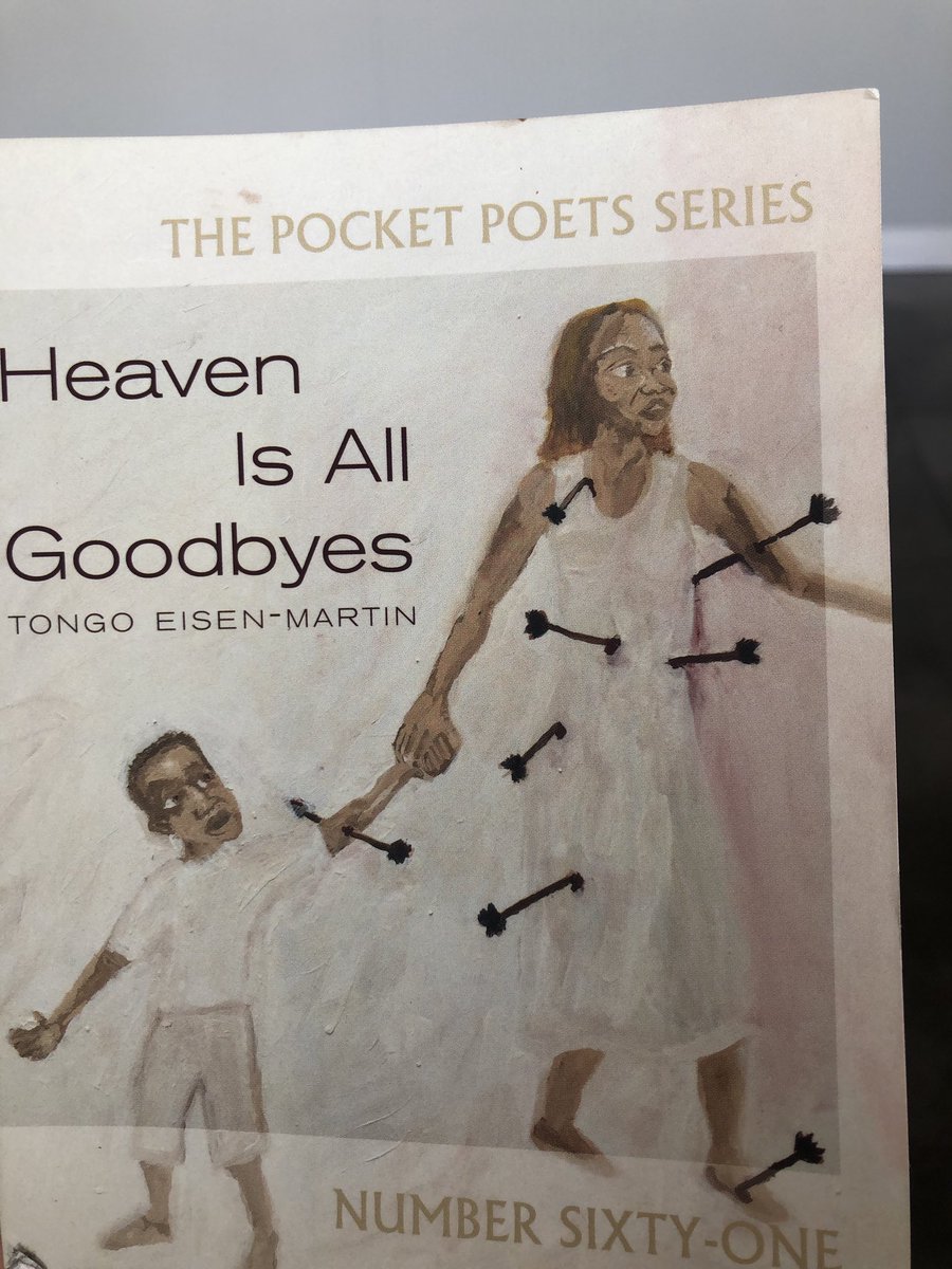 sydneywritehere's tweet photo. “Apparently, too much of 
San Francisco was not there 
in the first place”

Tongo Eisen-Martin
@tongoblackfire from 
#HeavenIsAllGoodbyes 

Day 17/31
#31poetrybooksin31Days 
#TheSealeyChallenge https://t.co/vYSLT0AJTj