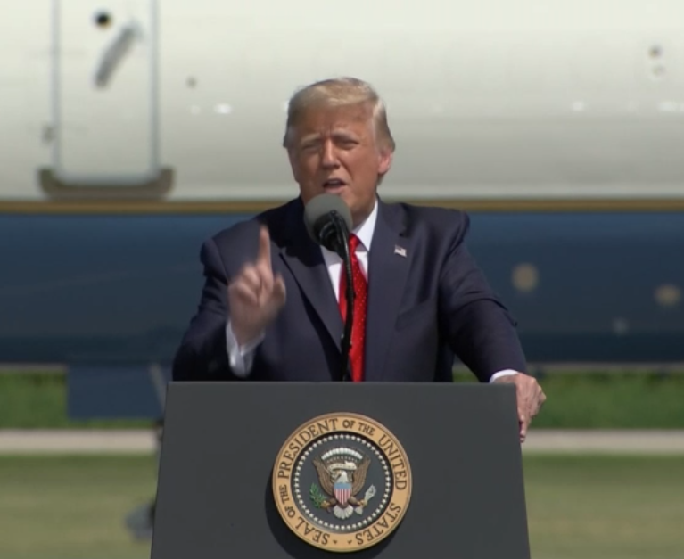 "Now Biden wants to lock all Americans in their basements for months on end" due to the  #coronavirus pandemic, claims  @POTUS.