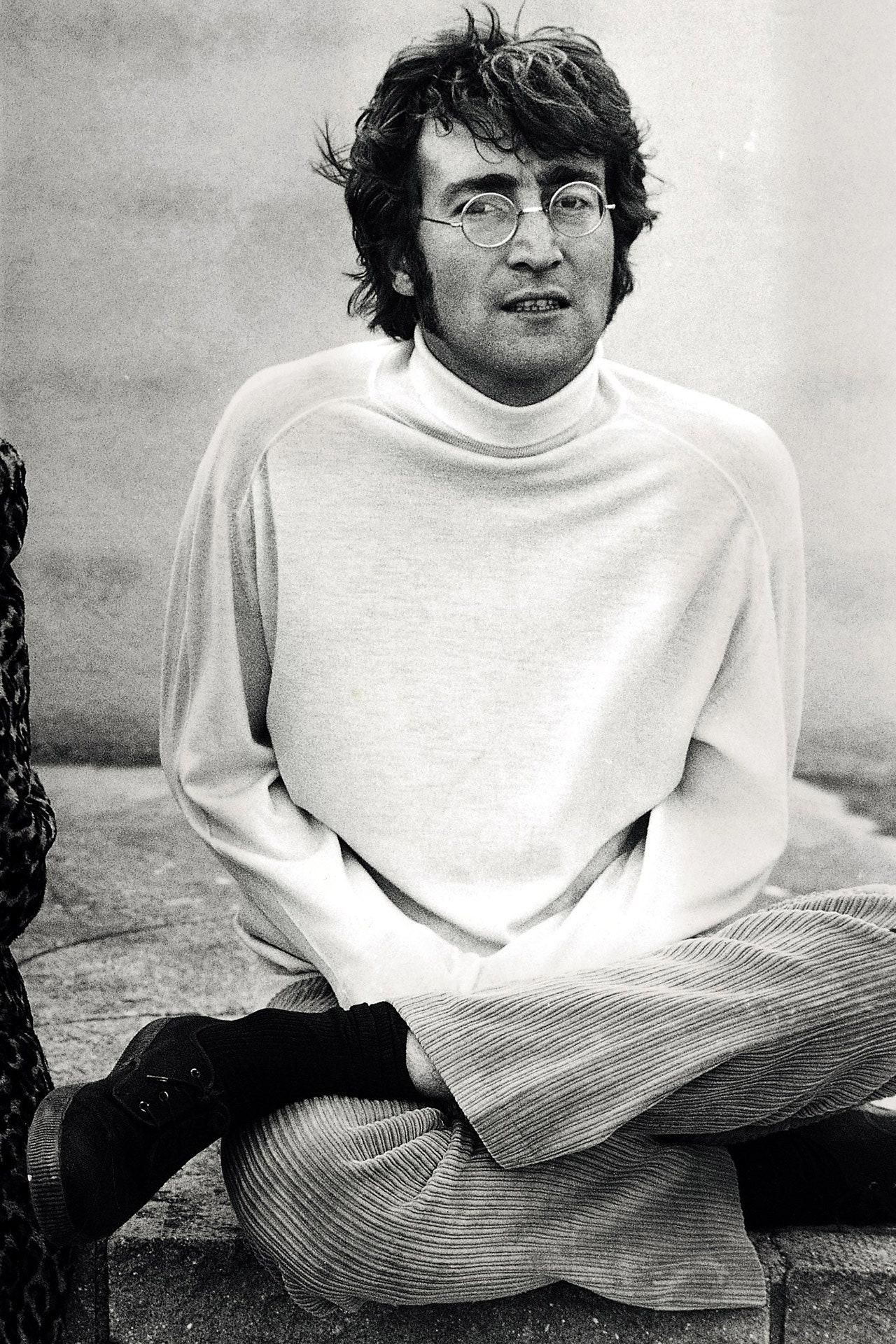 lucy 🎲 on X: john lennon in a white turtleneck >>>>>>>>>  t.coZBki619fSg  X