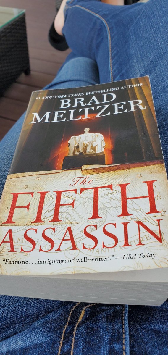 SuperBabs52's tweet photo. Love love love reading your books @bradmeltzer https://t.co/Co40OdhLTs