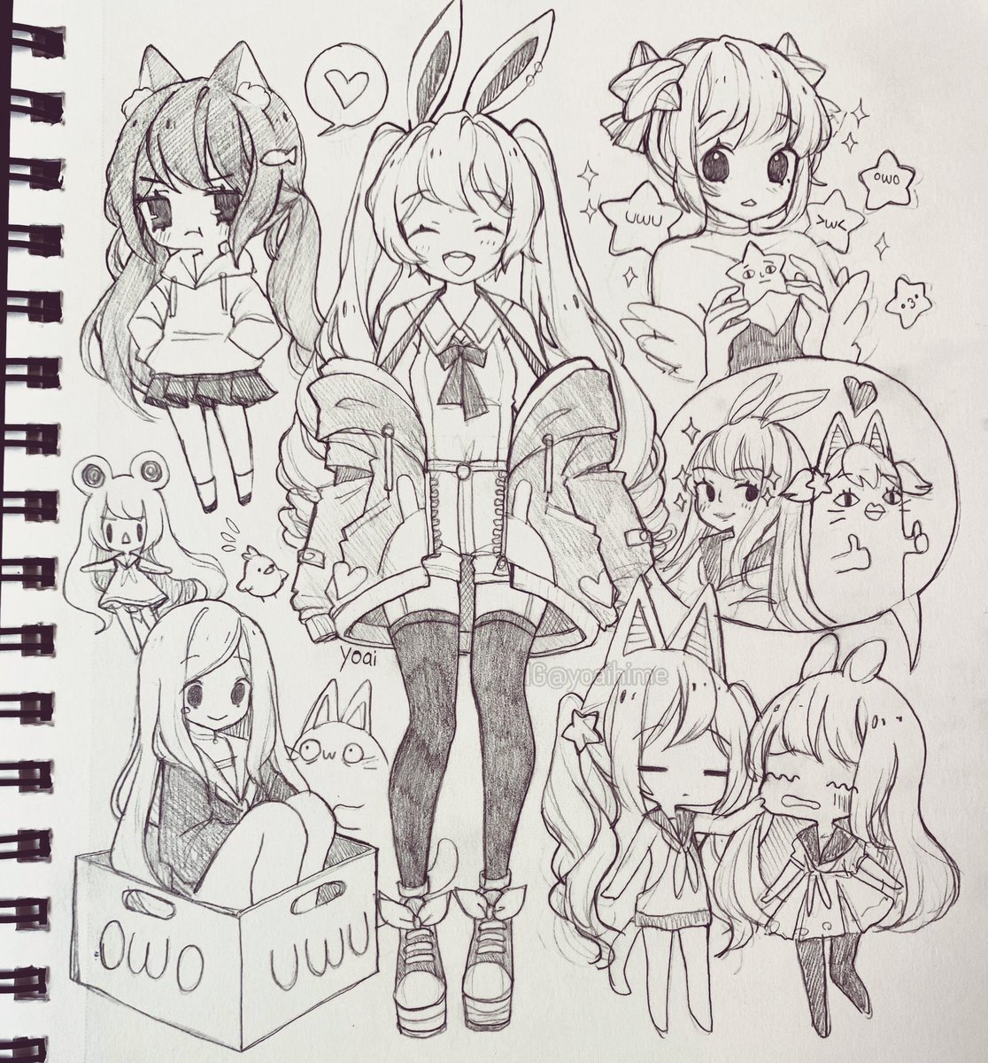 Sketches page~ ✨ 