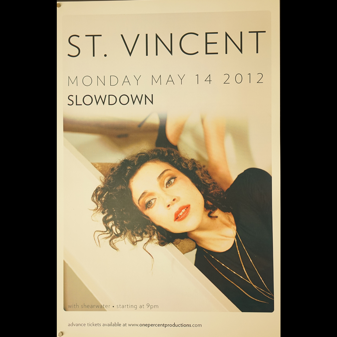 theslowdown's tweet image. Take us back ... to St. Vincent ( @st_vincent ) on May 14, 2012. A true master. Incomparable slayer like no other...well, except maybe Slayer. #historyofslowdown #takeusback #staysafe