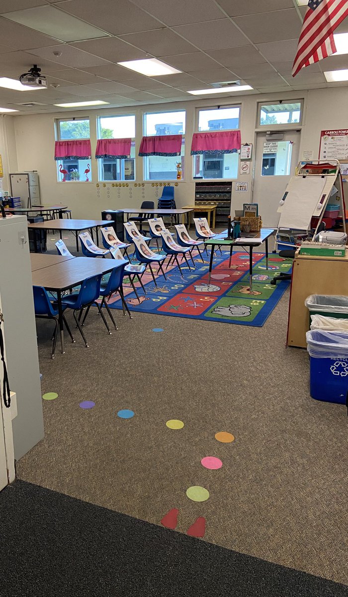 Walked in my classroom today, my students’ pictures were on their chairs.  Made me tear up.! Can’t wait to see them in person!  🤞
Thanks admin! 💕