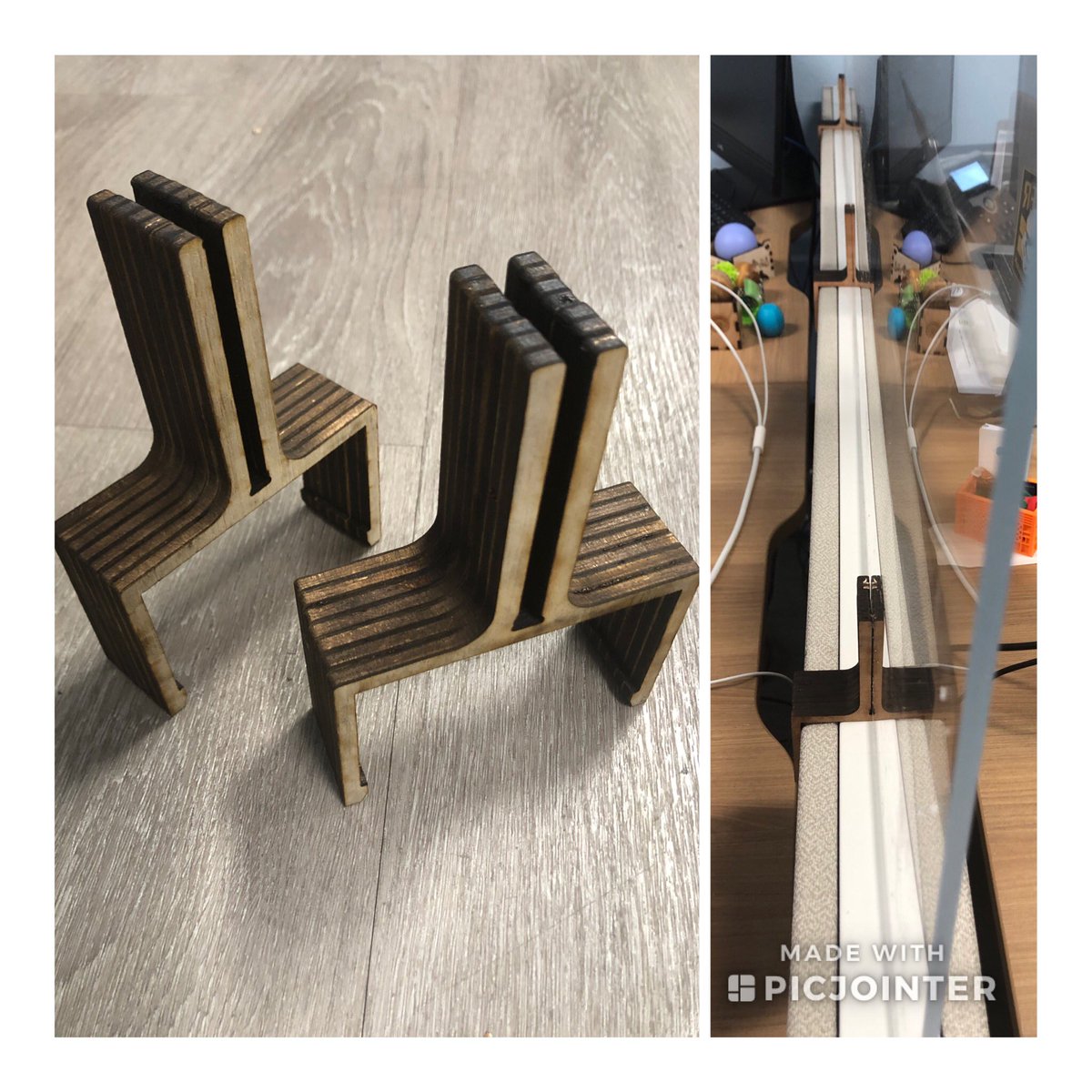 Just finished designing and prototyping clamp for plexiglass screen