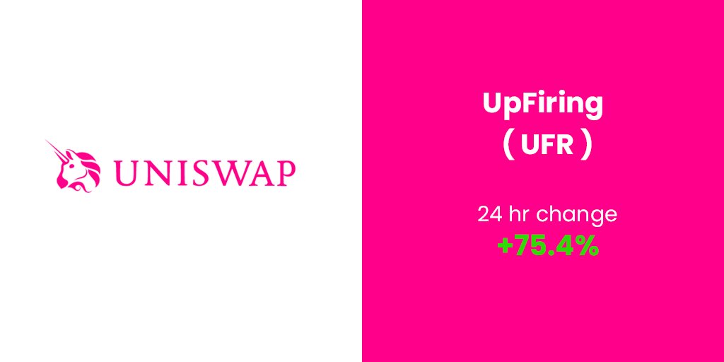 realCRYPTOSHEET's tweet photo. $UFR ( https://t.co/nYbY3gdqpC ) stands at 1/200th (yes, one two-hundredth) the market cap of $BTT (#BitTorrent ), yet has a better looking product, a more thoughtful interface, and better incentives for file seeding. That's why it's surging. #uniswap $ETH #Upfiring https://t.co/TpjbLBIDXA