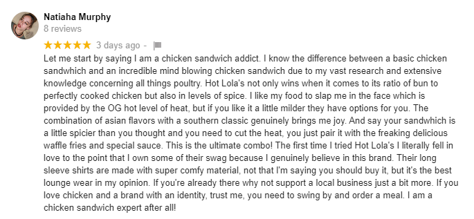 Hot Lola's tweet media