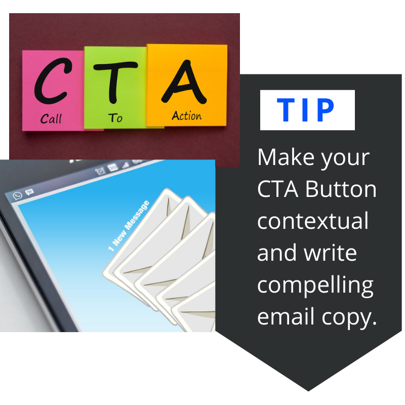 IntrixMedia's tweet photo. Make your CTA Button contextual and write compelling email copy. https://t.co/C5KCV5wBd7