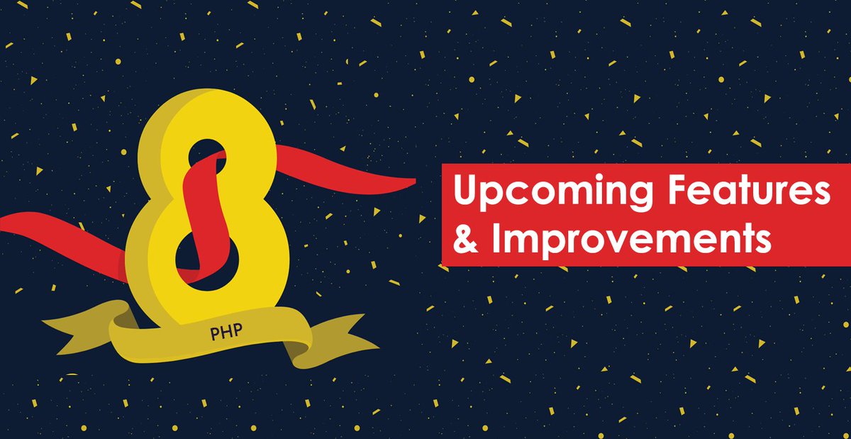 ipraxa's tweet photo. PHP 8 is expected to be released by the end of 2020. Here's an ultimate guide to #PHP8, including new features, improvements, and the JIT Compiler @ https://t.co/1LtAntaRkE

#PHP #PhpDevelopment #PhpDevelopers #WebDevelopment #WebDevelopers #PhpWebDevelopment #PhpWebDevelopers https://t.co/hIcUpUngv7