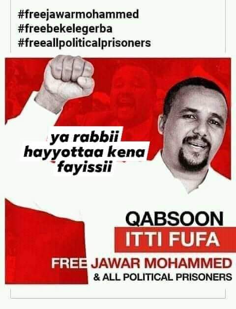 fatema_mis's tweet photo. #Free jawar mohammed 
#Free  hamza boran 
#Free bekele gerba
#FreeAllPoliticalPrisoners https://t.co/Yrr1FolE2O