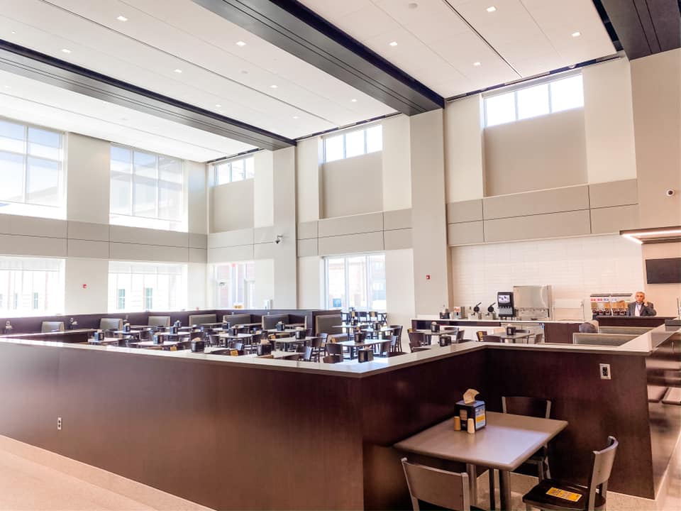 MGCCCBulldogs's tweet photo. Think you'll find a better cafeteria than @MGCCC's brand new one? We're proud to have this open at Perk: https://t.co/6ANuWHHk6f