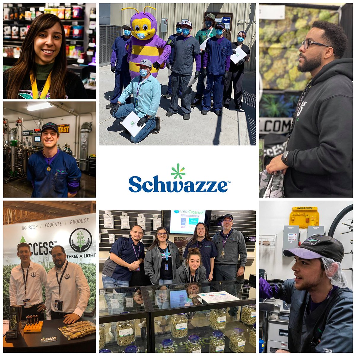 Schwazze's tweet image. Thank you to all the #SchwazzeFamily team members for a fantastic second quarter! Your hard work each day is helping build the #NextEra of cannabis.