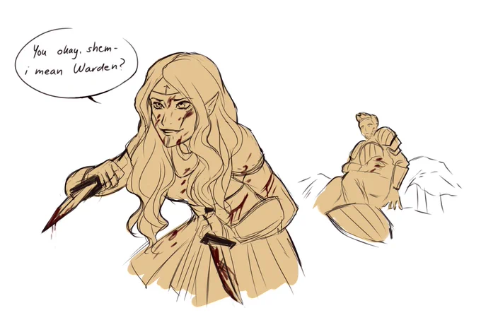 first impressions
#dragonage #dragonageorigins #alistairtheirin 