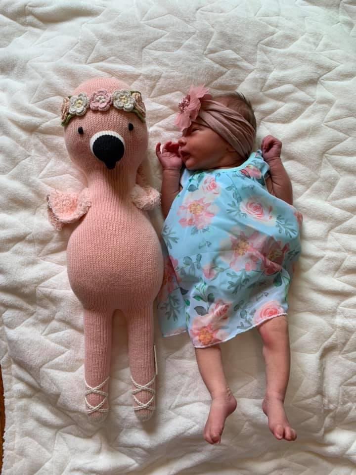 I can't wait to read all of my favorite books to my Macie girl! #5daysold