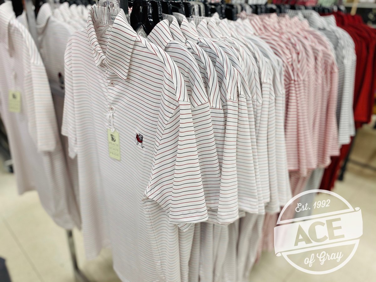 AceofGray's tweet image. Peach State Pride UGA Performance Polos are back in stock! These Polos are always a Fall Favorite - Each one is comfy, soft, &amp;amp; shows off your Bulldog Pride! Stop by and pick up yours today!

#ShopAceofGray #PerformancePolos #PeachStatePride #RestockAlert #FootballSeason #GoDawgs